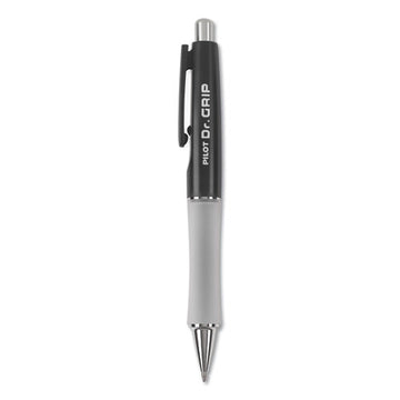 Pilot® Dr. Grip Ballpoint Pen, Retractable, Medium 1 Mm, Black Ink, Black Barrel freeshipping - TVN Wholesale